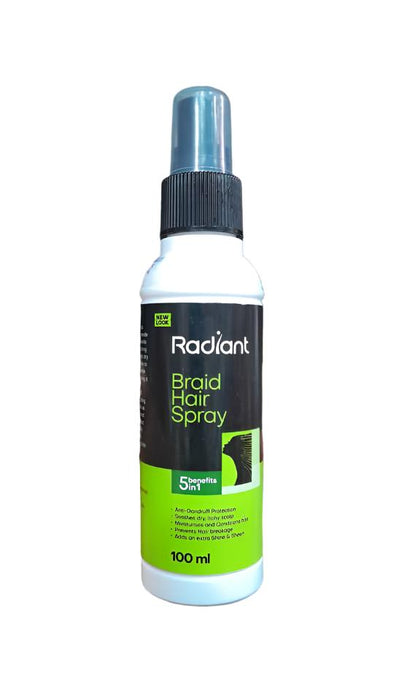 Radiant Braid Spray Hair Benefit 5 in 1/ 100ml