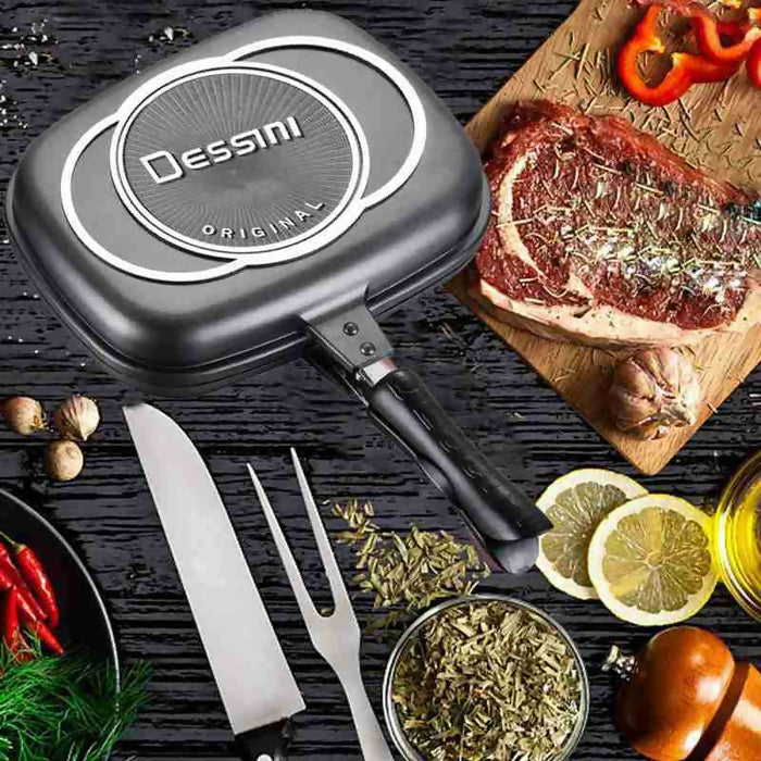 Dessini Original Double-Sided Grill Pan