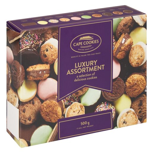 Cape Cookies Luxury Assorted Cookies/ 500g